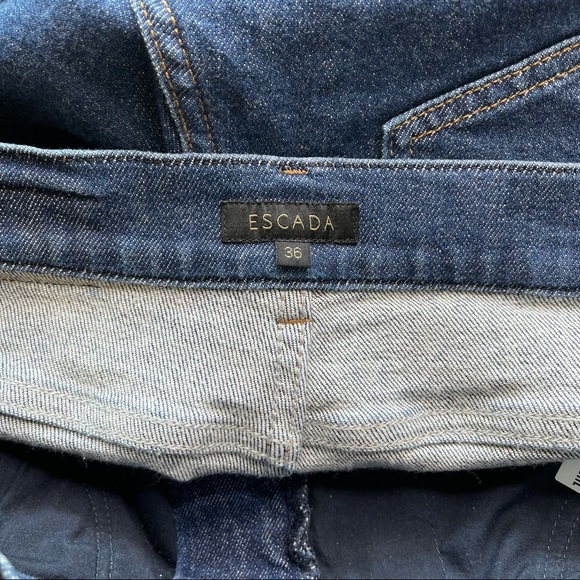 Escada J507 Cropped Flare Jeans EU 36 / US 6 - Picture 12 of 16